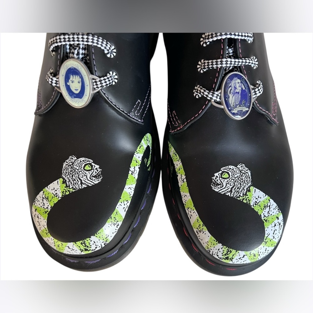 Dr. Martens LIMITED EDITION Women's 1461
Beetlejuice X Warner Bros Studio Size 9 - Picture 10 of 16